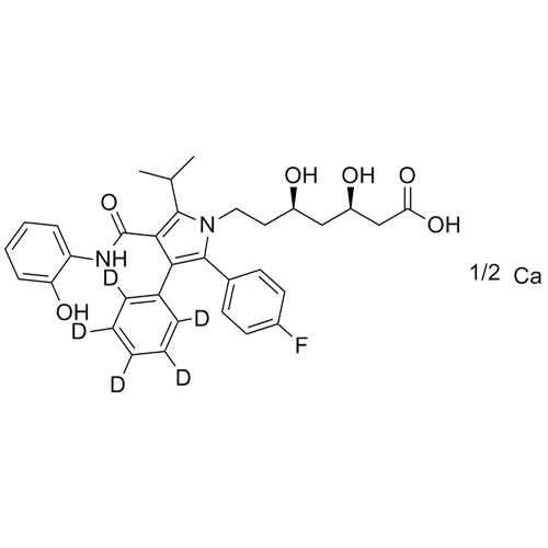 Picture of ortho-Hydroxy Atorvastatin-d5 Calcium Salt