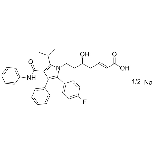 Picture of Atorvastatin Dehydro Sodium Salt (E/Z mixture)