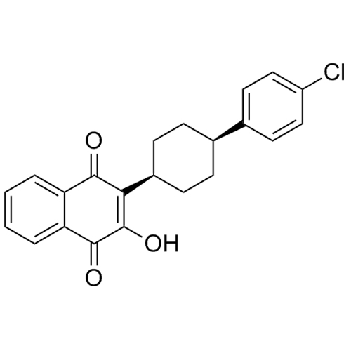 Show details for Atovaquone EP Impurity B Picture of Atovaquone EP Impurity B