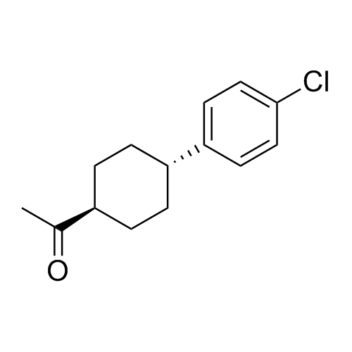 Show details for Rel-trans-1-(4-(4-chlorophenyl)cyclohexyl)ethanone Picture of Rel-trans-1-(4-(4-chlorophenyl)cyclohexyl)ethanone