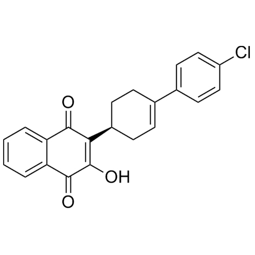 Show details for Didehydroatovaquone isomer Picture of Didehydroatovaquone isomer