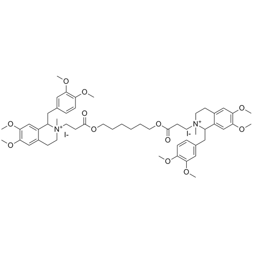 Show details for Atracurium EP Impurity H Iodide (Mixture of Diastereomers) Picture of Atracurium EP Impurity H Iodide (Mixture of Diastereomers)