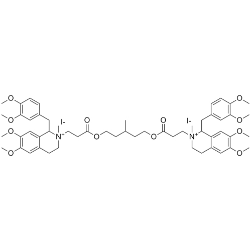 Show details for Atracurium EP Impurity I Iodide (Mixture of Diastereomers) Picture of Atracurium EP Impurity I Iodide (Mixture of Diastereomers)