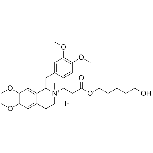 Show details for Atracurium EP Impurity D Iodide (Mixture of Diastereomers) Picture of Atracurium EP Impurity D Iodide (Mixture of Diastereomers)