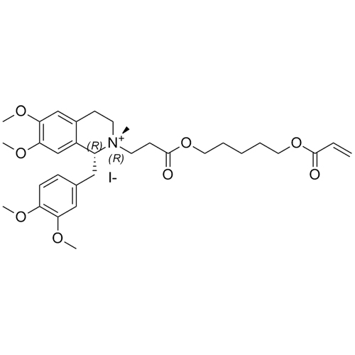 Show details for Atracurium Besilate Impurity C1 and C2 Iodide Picture of Atracurium Besilate Impurity C1 and C2 Iodide