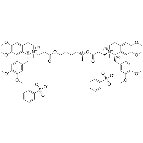 Show details for Cisatracurium-20-Methyl Dibenzenesulfonate Picture of Cisatracurium-20-Methyl Dibenzenesulfonate