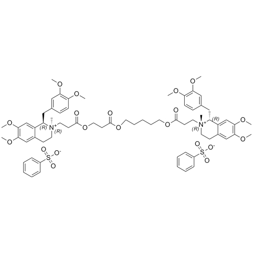 Show details for Cis-Cis-Atracurium-3-oxopropoxy Dibesylate Picture of Cis-Cis-Atracurium-3-oxopropoxy Dibesylate