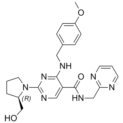 Picture of (R) Avanafil deschloro impurity