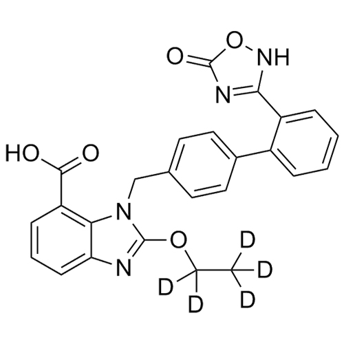 Show details for Azilsartan-d5 Picture of Azilsartan-d5