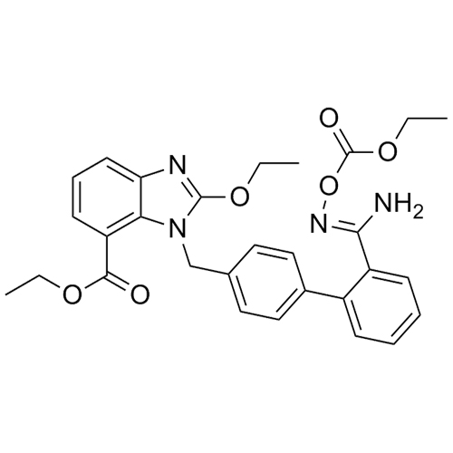 Show details for Azilsartan Ethyl Ring-opening Impurity Picture of Azilsartan Ethyl Ring-opening Impurity