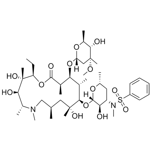 Show details for 3’-N-Demethyl-3’-N- (phenylsulfonyl) azithromycin Picture of 3’-N-Demethyl-3’-N- (phenylsulfonyl) azithromycin