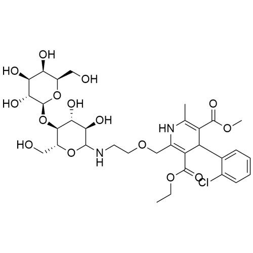 Show details for Amlodipine Lactose Adduct (Mixture of Diastereomers) Picture of Amlodipine Lactose Adduct (Mixture of Diastereomers)
