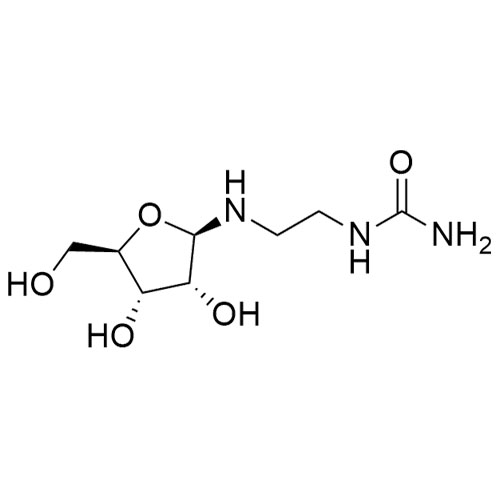Picture of N-(diaminoethyne)-N'-(b-d-ribofuranosyl)carbamimidic acid