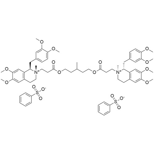 Show details for Cisatracurium Besylate EP Impurity K Besylate Salt Picture of Cisatracurium Besylate EP Impurity K Besylate Salt