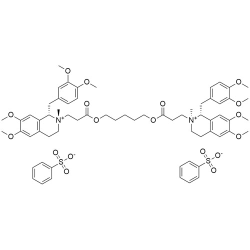 Show details for Cisatracurium Besylate EP Impurity V Besylate (mixture of isomers) Picture of Cisatracurium Besylate EP Impurity V Besylate (mixture of isomers)