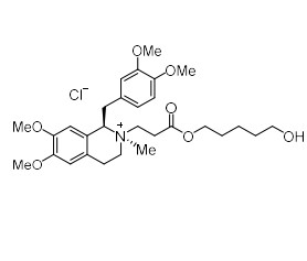 Picture of Atracurium Besylate Impurity D2 Chloride (cis-Quaternary Alcohol)