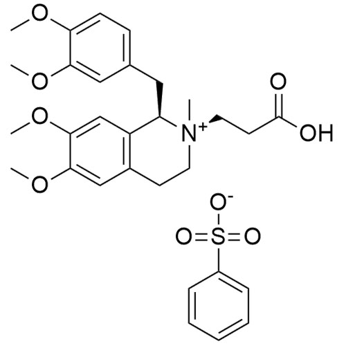Show details for Cisatracurium EP Impurity A Besylate Salt Picture of Cisatracurium EP Impurity A Besylate Salt