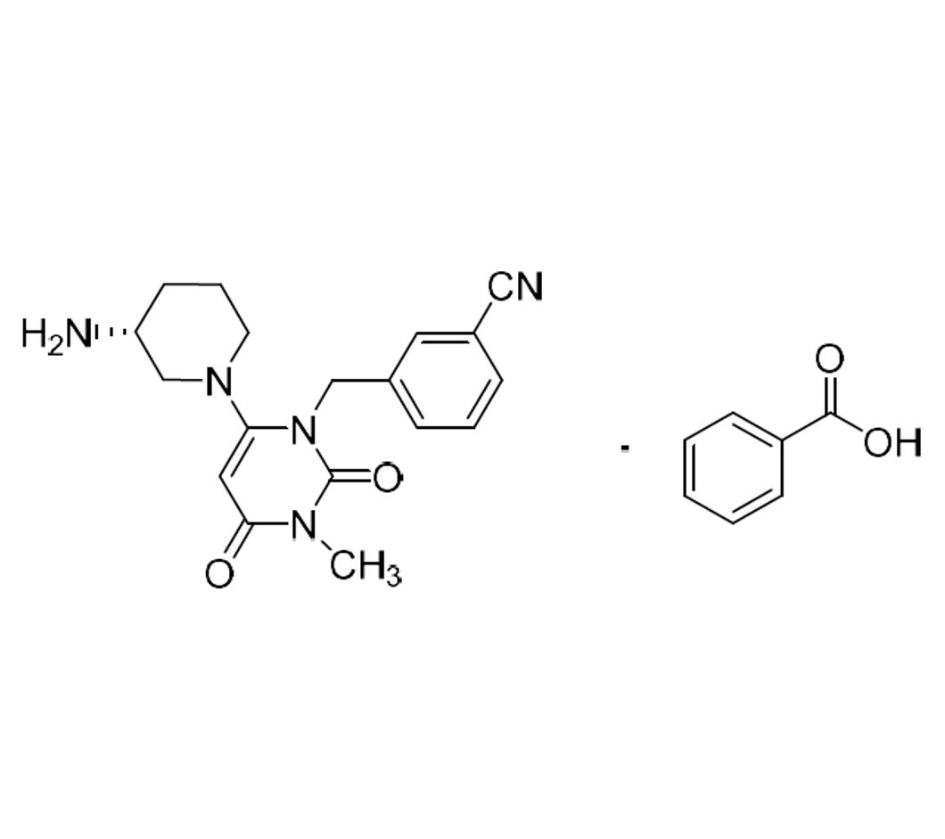 Picture of Alogliptin Impurity B Benzoate Salt