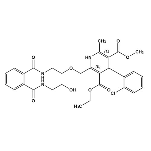 Show details for Hydroxyethyl Phthaloyl Amlodipine Picture of Hydroxyethyl Phthaloyl Amlodipine
