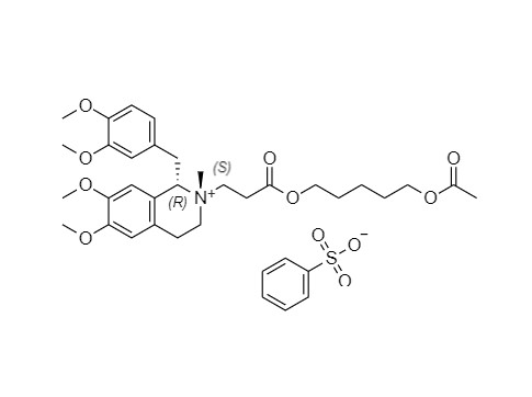 Show details for Cisatracurium Besylate EP Impurity W Besylate Picture of Cisatracurium Besylate EP Impurity W Besylate