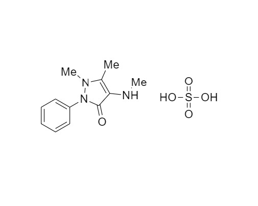 Show details for 4-Methylaminoantipyrine Sulfate Picture of 4-Methylaminoantipyrine Sulfate