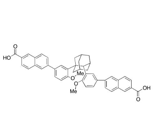 Show details for Adapalene Dimer Impurity Picture of Adapalene Dimer Impurity