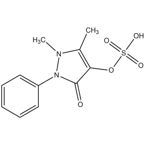 Show details for 4-Hydroxyantipyrine Sulfate Picture of 4-Hydroxyantipyrine Sulfate
