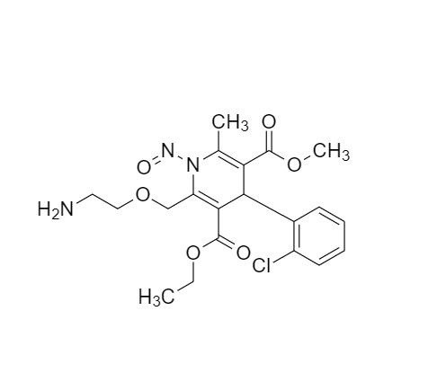 Show details for N-Nitroso Amlodipine Picture of N-Nitroso Amlodipine