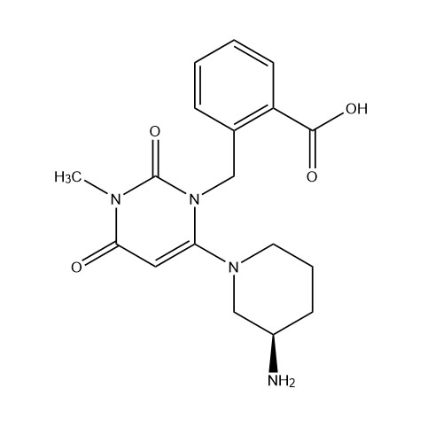 Show details for Alogliptin Benzoic Acid Analog Picture of Alogliptin Benzoic Acid Analog