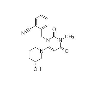 Picture of Alogliptin Hydroxy Impurity