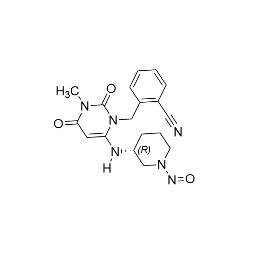 Show details for N-Nitroso Alogliptin Impurity Picture of N-Nitroso Alogliptin Impurity