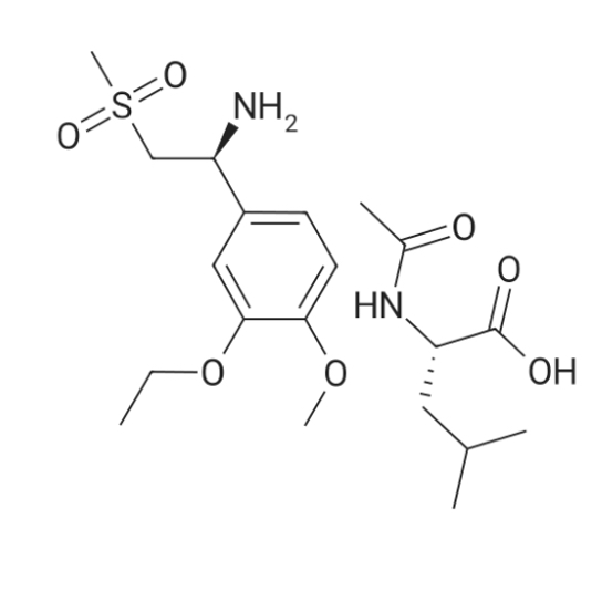 Picture of Apremilast Impurity 1 N-Acetyl-L-Leucine Salt