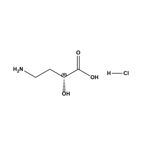 Show details for (R)-4-Amino-2-Hydroxybutyric Acid HCl Picture of (R)-4-Amino-2-Hydroxybutyric Acid HCl
