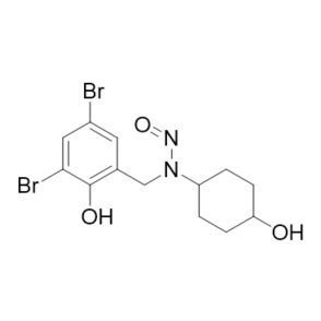 Show details for N-Nitroso Ambroxol Impurity 1 Picture of N-Nitroso Ambroxol Impurity 1