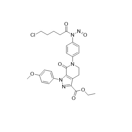 Picture of N-Nitroso Apaxiban Open Ring Chloro Impurity