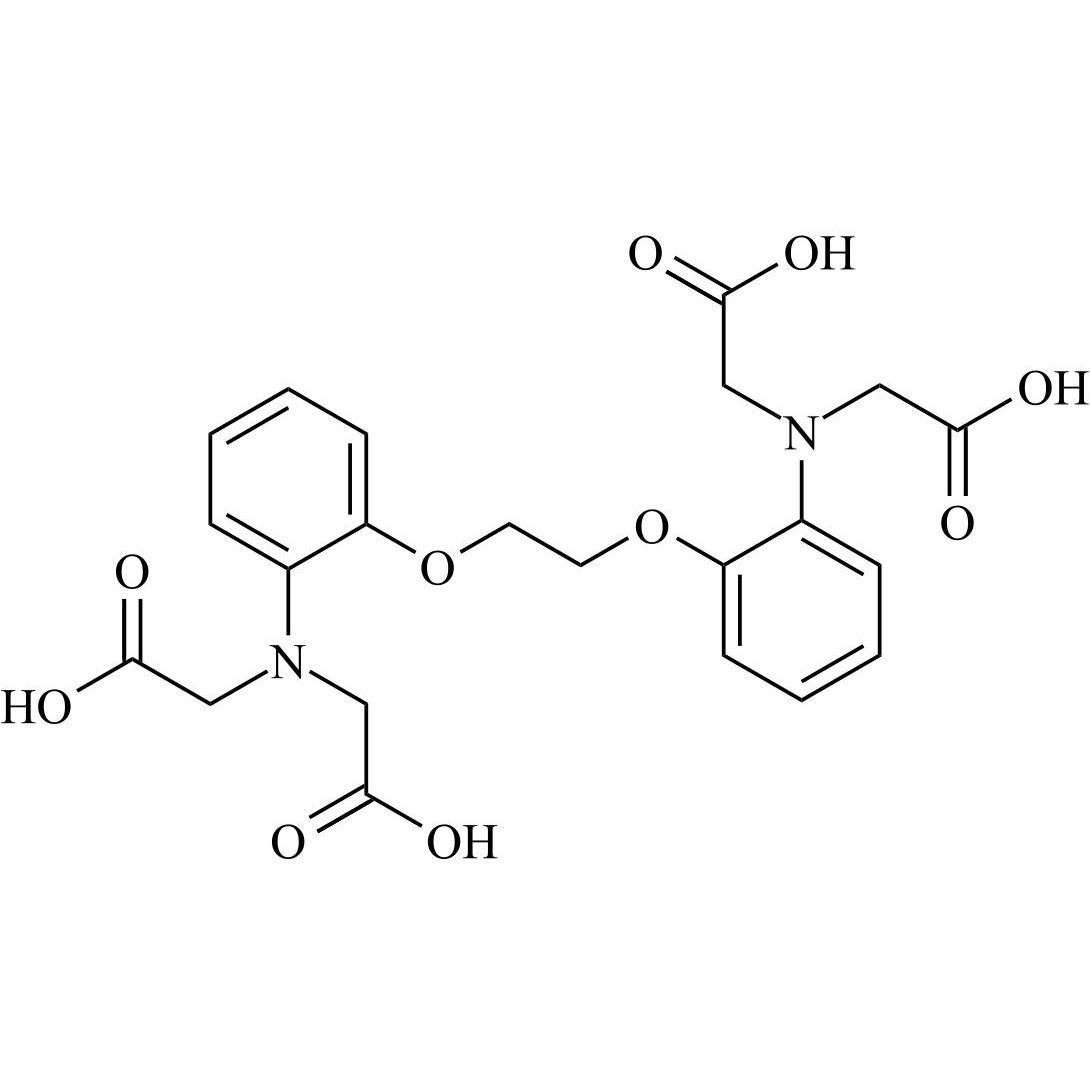 Picture of BAPTA (1,2-bis(o-Aminophenoxy)ethane-N,N,N',N'-tetra-Acetic Acid)