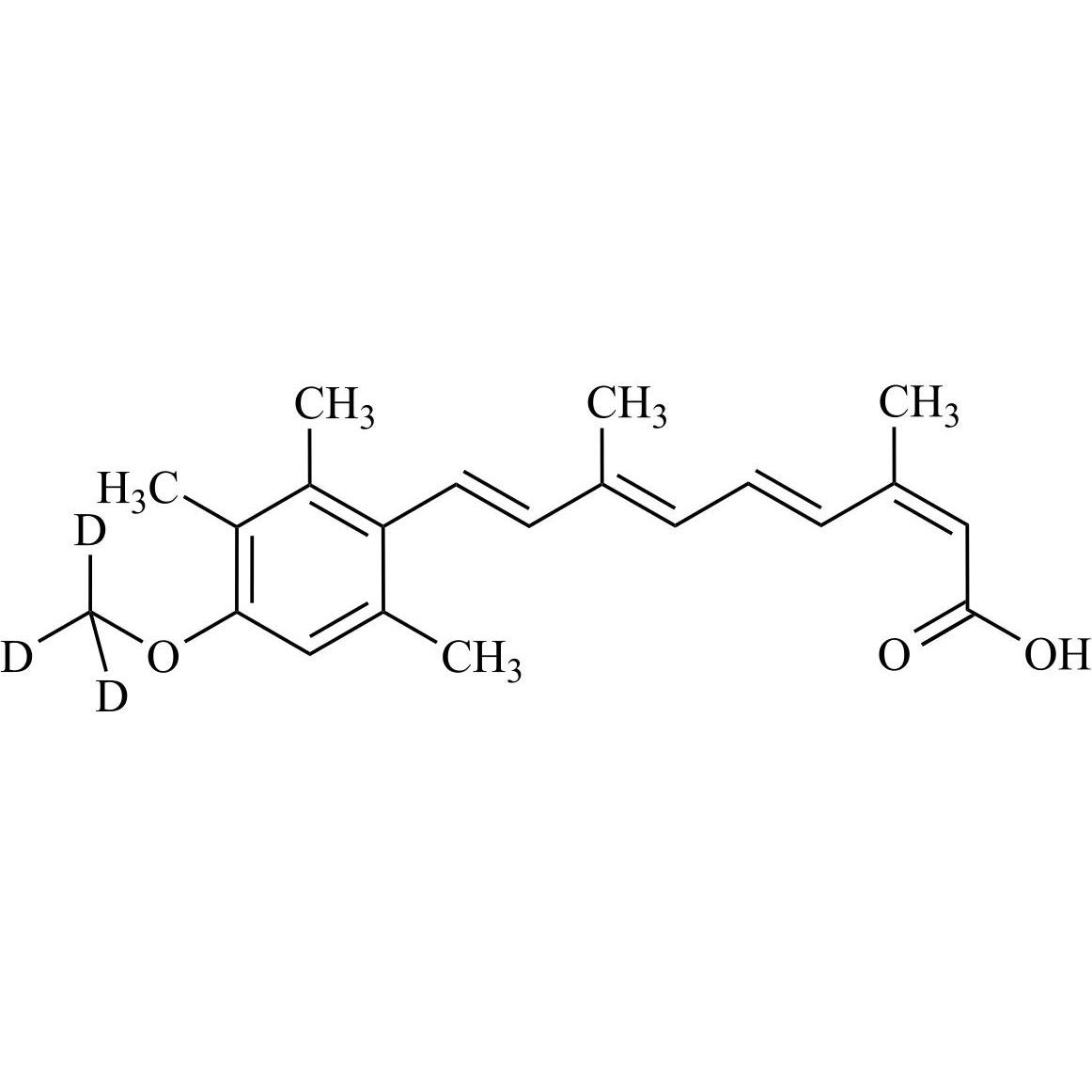 Show details for Acitretin EP Impurity A-d3 (Acitretin USP Related Compound A-d3, 13-cis-Acitretin-d3) Picture of Acitretin EP Impurity A-d3 (Acitretin USP Related Compound A-d3, 13-cis-Acitretin-d3)