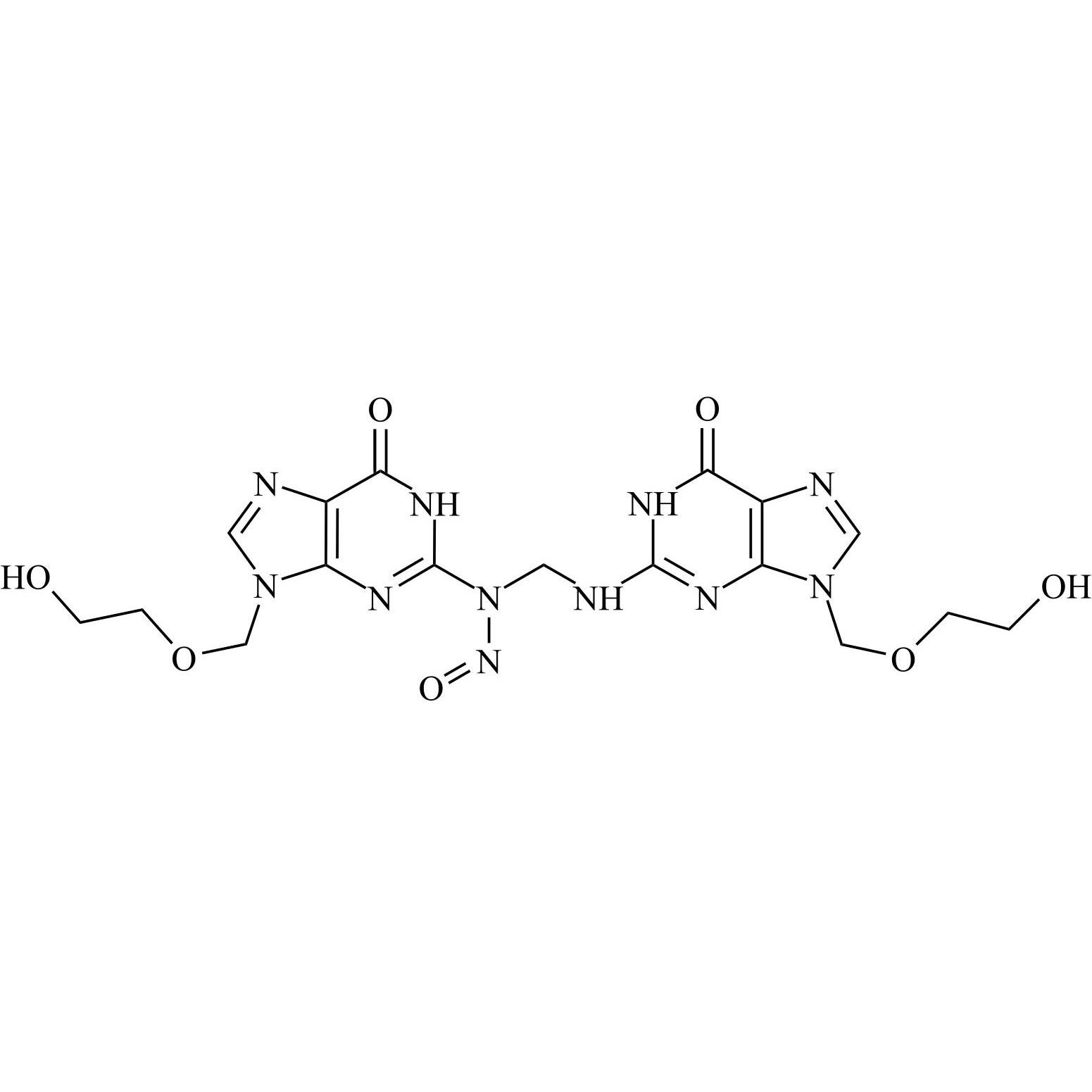 Picture of N-Nitroso Aciclovir (Acyclovir) EP Impurity K