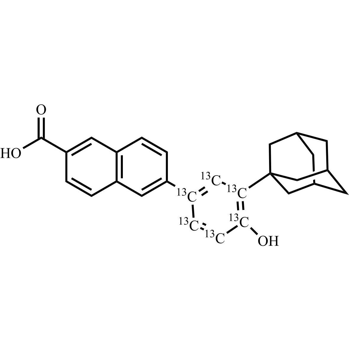 Show details for O-Desmethyl Adapalene-13C6 Picture of O-Desmethyl Adapalene-13C6