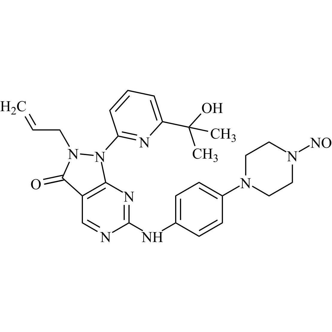 Picture of N-Nitroso Desmethyl Adavosertib (MK-1775)