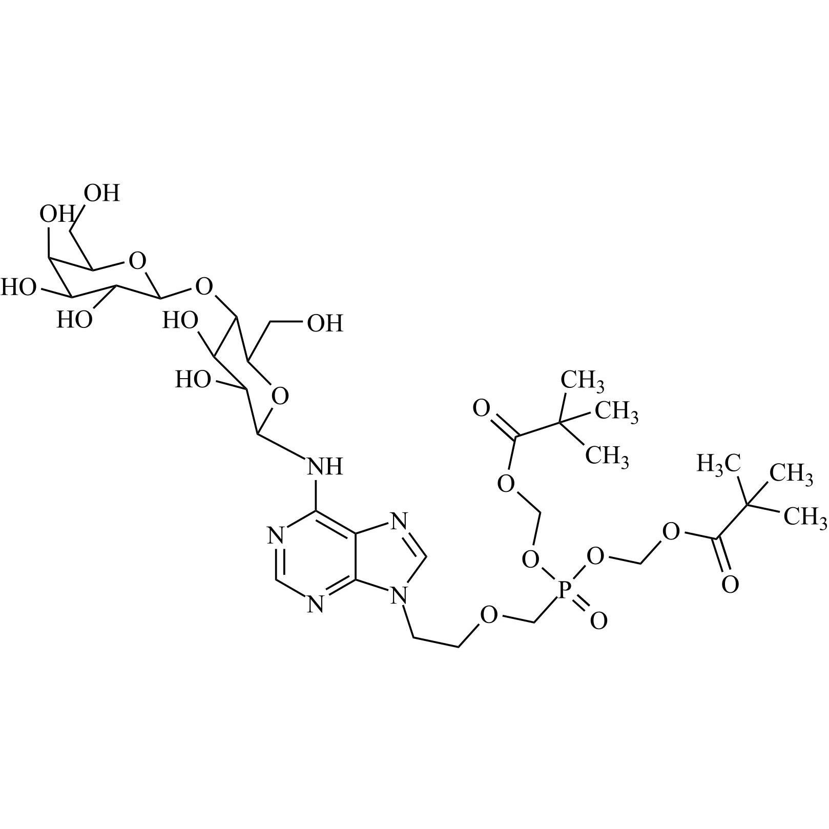 Show details for Adefovir Dipivoxil Lactose adduct Picture of Adefovir Dipivoxil Lactose adduct