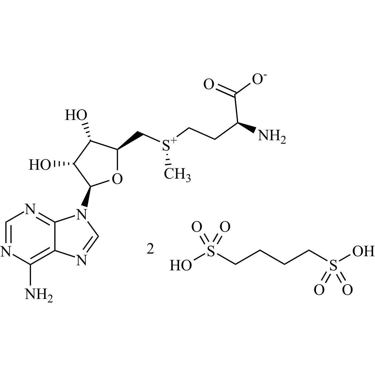 Show details for (S,S)-Adenosyl-L-Methionine Di-1,4-Butanedisulfonate Picture of (S,S)-Adenosyl-L-Methionine Di-1,4-Butanedisulfonate