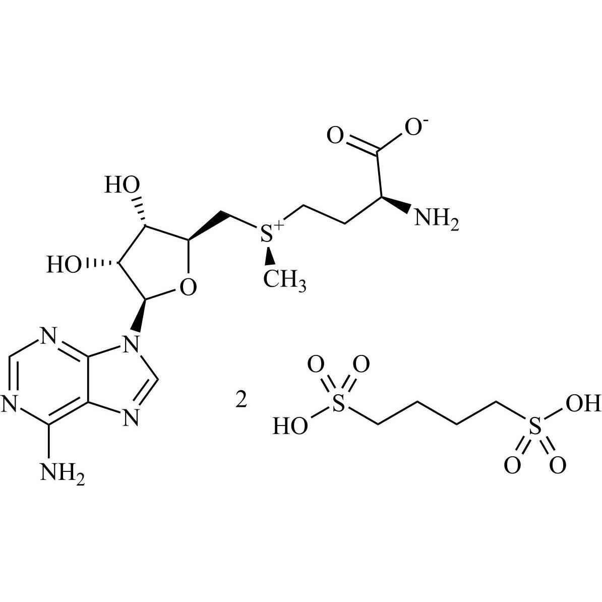 Show details for (R,S)-Adenosyl-L-Methionine Di-1,4-Butanedisulfonate Picture of (R,S)-Adenosyl-L-Methionine Di-1,4-Butanedisulfonate