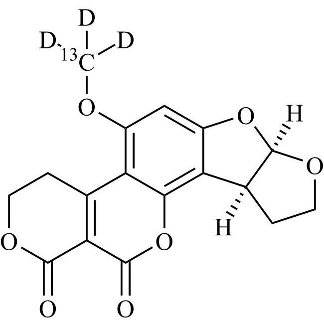 Show details for Aflatoxin G2-13C-d3 Picture of Aflatoxin G2-13C-d3