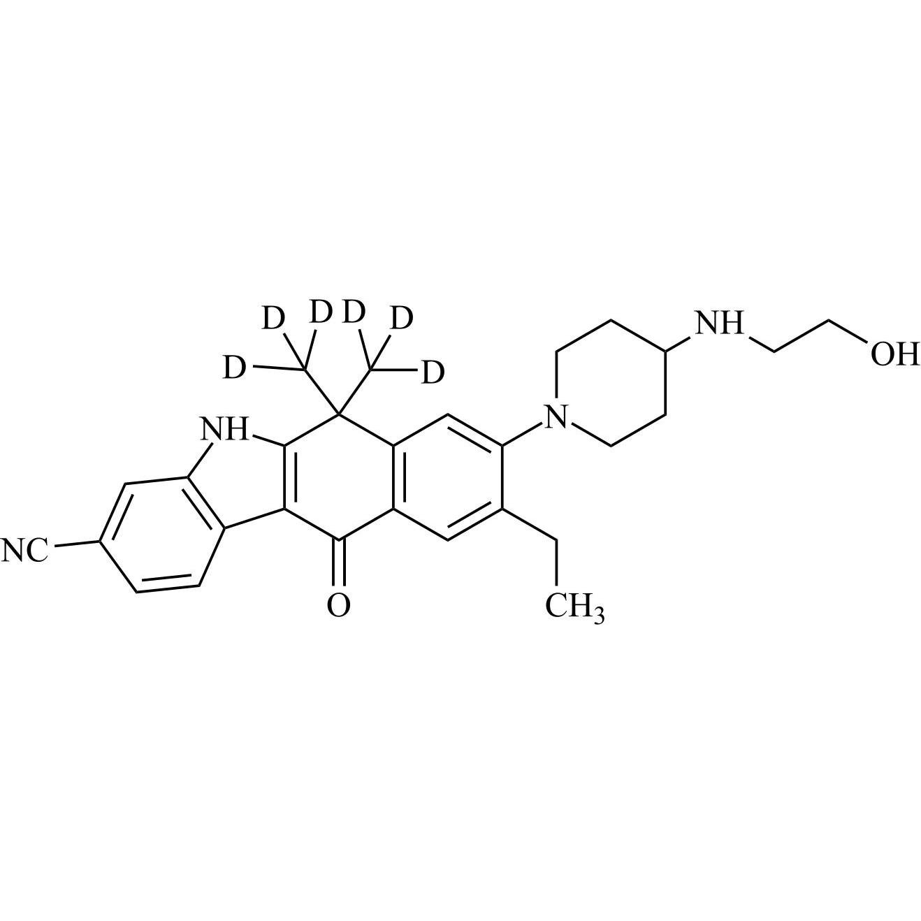 Show details for Alectinib M4 Metabolite-d6 Picture of Alectinib M4 Metabolite-d6