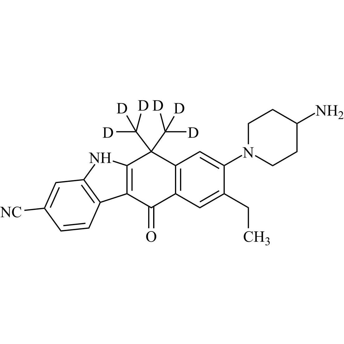 Show details for Alectinib Impurity 2-d6 Picture of Alectinib Impurity 2-d6