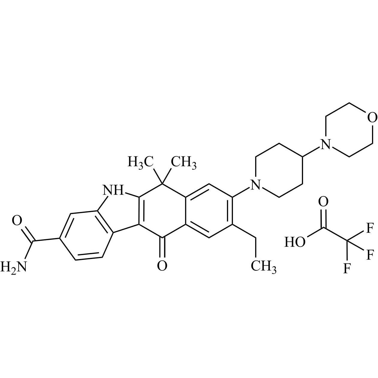 Show details for Alectinib Impurity 5 Trifluoroacetate Picture of Alectinib Impurity 5 Trifluoroacetate