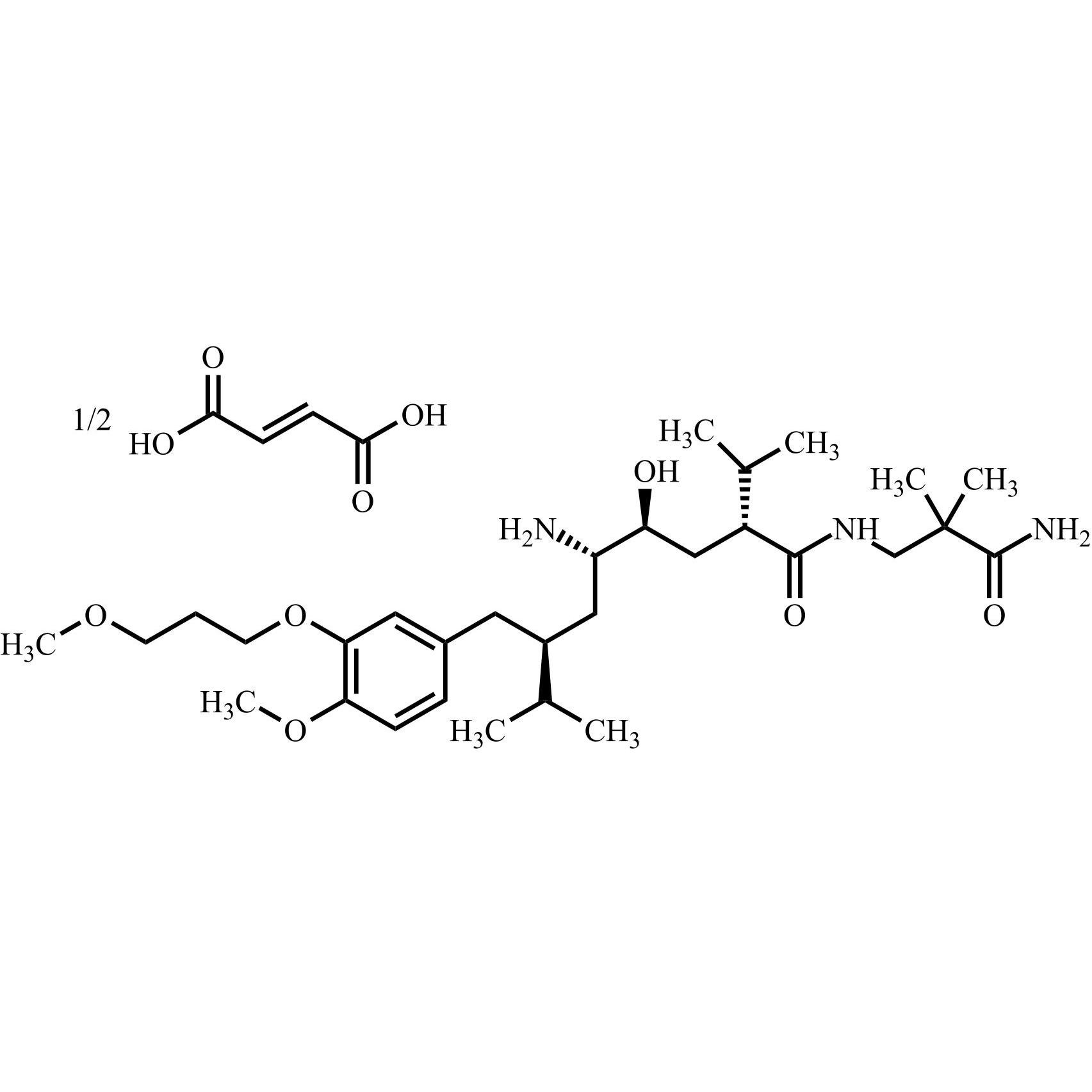 Picture of Aliskiren Hemifumarate (RSSS isomer) Impurity