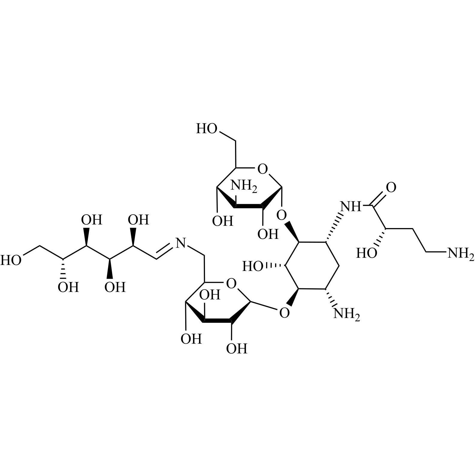 Show details for Amikacin Glucose Adduct 1 Picture of Amikacin Glucose Adduct 1