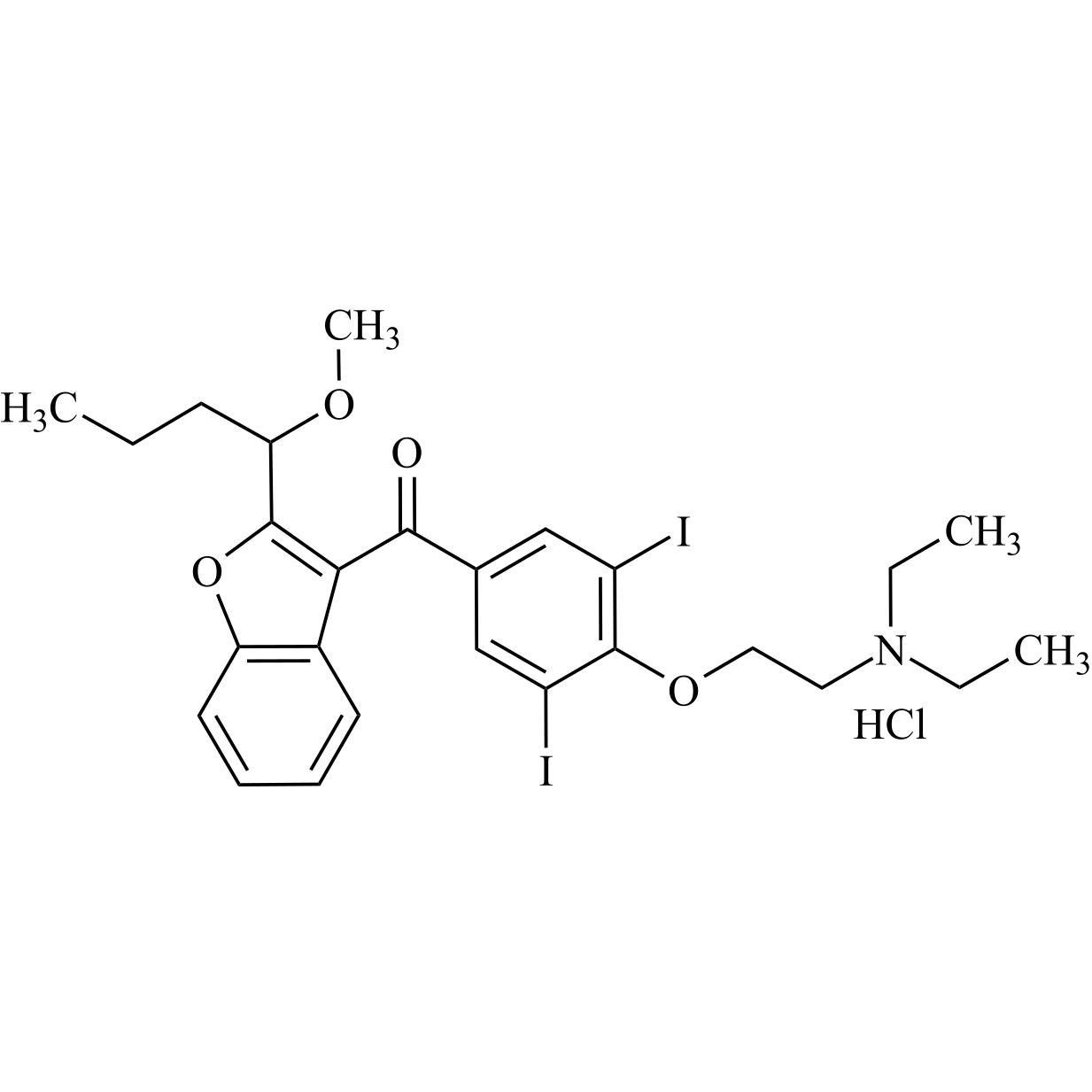 Picture of Amiodarone EP Impurity G HCl